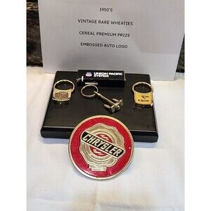 Original 1950's Wheaties Car Emblem Dodge